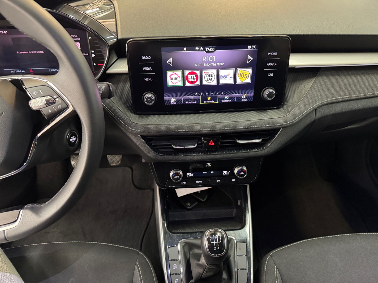 Fabia 1.0 mpi evo Style 80cv IDONEA NEOPAENTATO - immagine 9
